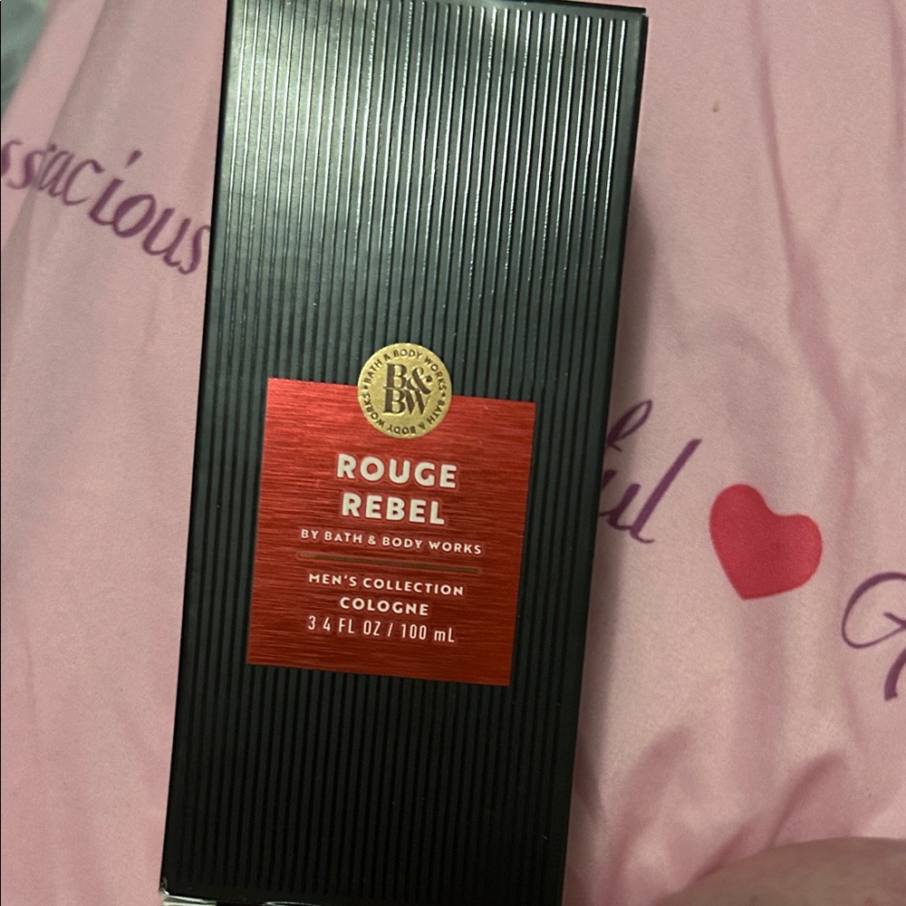 NWT Men’s ”:Bath & Body Works,” Rouge Rebel Cologne 3.4 fl oz/100 mL